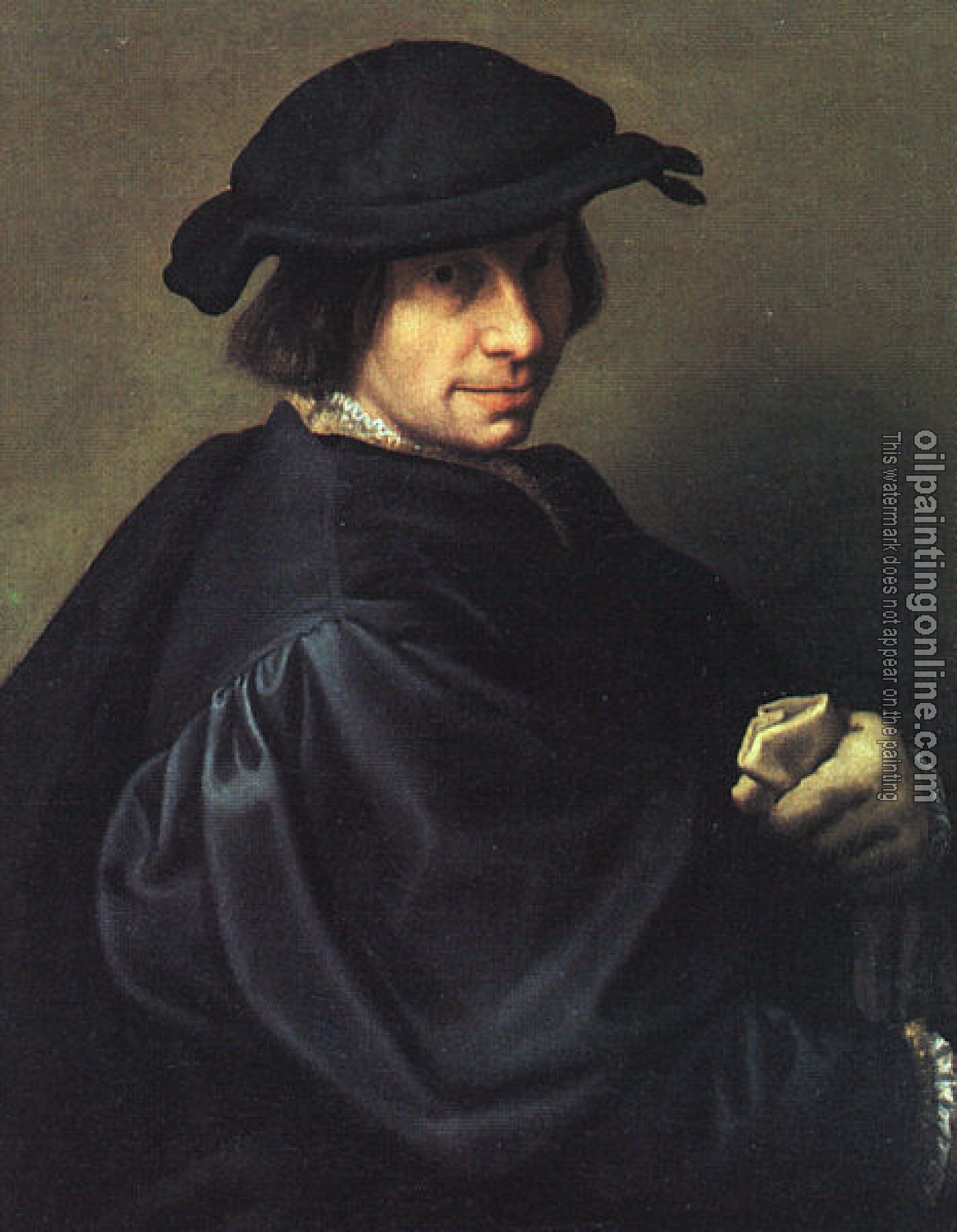 Giulio Campi - Portrait of Father Galeazzo Campi